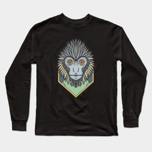 Northern White Cheeked Gibbon Long Sleeve T-Shirt